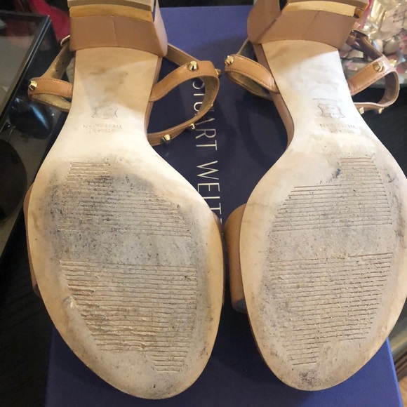 Nude Block Heels - Picture 6 of 8